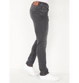 True Rise Männer Jeans Hosen Regular Fit - DP19 - Grau