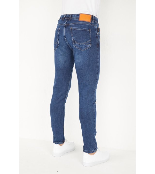 True Rise Männer Jeans Hosen Regular Fit - DP20 - Blau