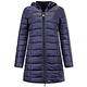 Reversible Wintermantel Damen - 2161-B - Blau