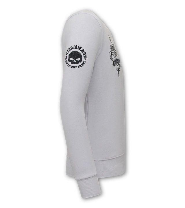 Local Fanatic Pullover MC Honor & Loyalty - 11-6502W	- Weiß