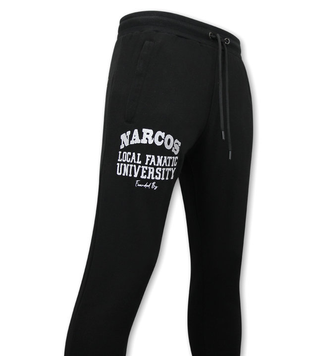 Local Fanatic Narcos University Jogginganzug Herren -11-6464Z - Schwarz