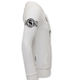 Local Fanatic Narcos University Jogginganzug Herren -11-6464W - Weiß