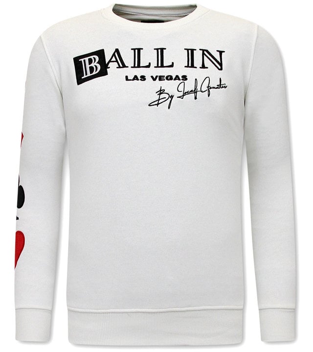 Local Fanatic Jogginganzug Herren Ballin Las Vegas - 11-6507W - Weiß