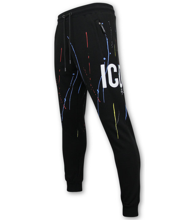 Local Fanatic ICON Printed Jogginganzug Herren - 11-6511Z - Schwarz