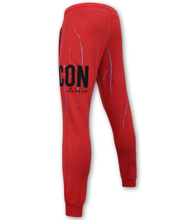 Local Fanatic ICON Printed Jogginganzug Herren - 11-6511R - Rot