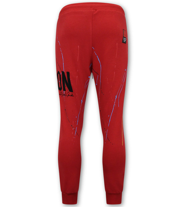 Local Fanatic ICON Printed Jogginganzug Herren - 11-6511R - Rot