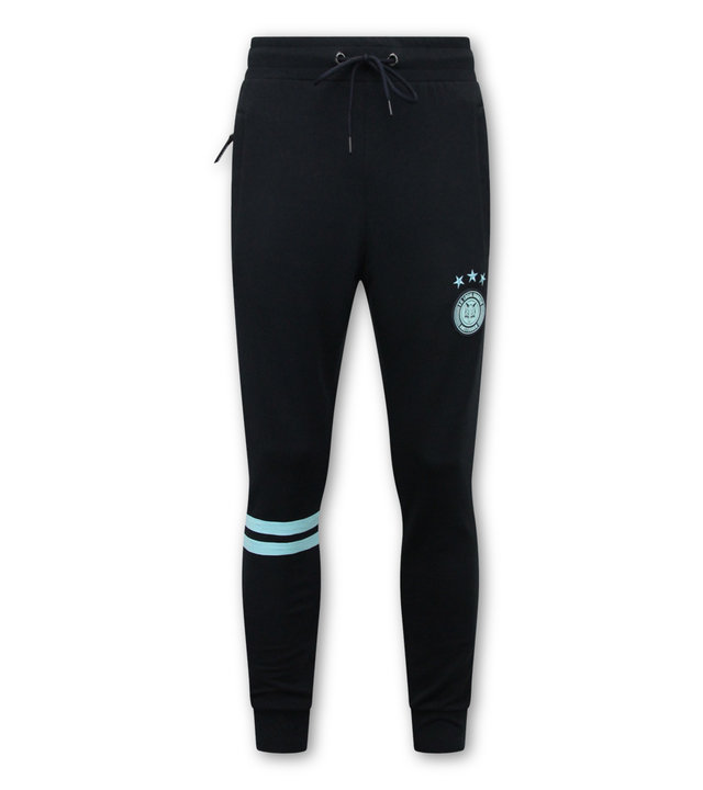 Local Fanatic Herren Jogginganzug Baumwolle - 11-6514BM - Blau