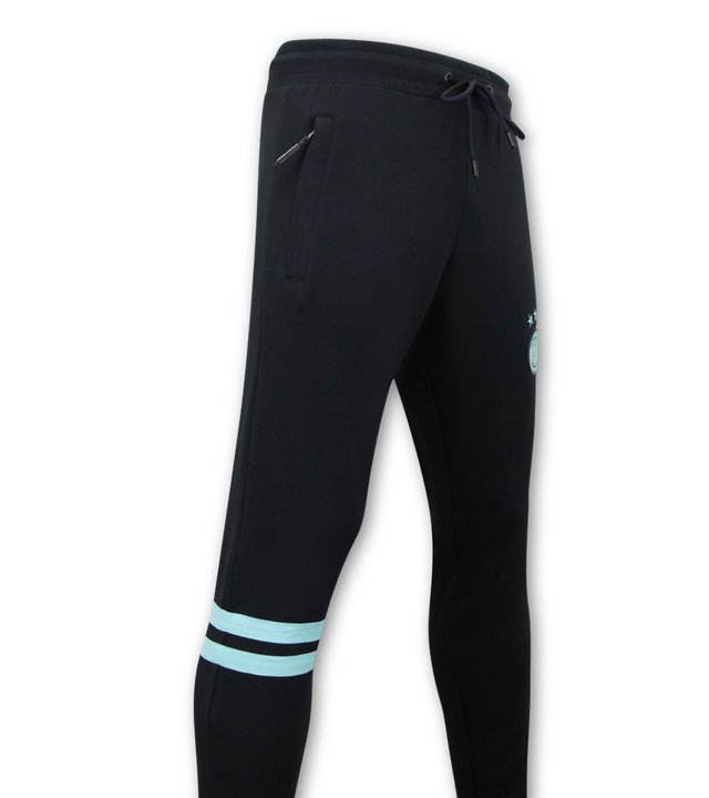 Local Fanatic Herren Jogginganzug Baumwolle - 11-6514BM - Blau