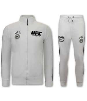 Local Fanatic UFC Jogginganzug Herren - 11-6523W - Weiß