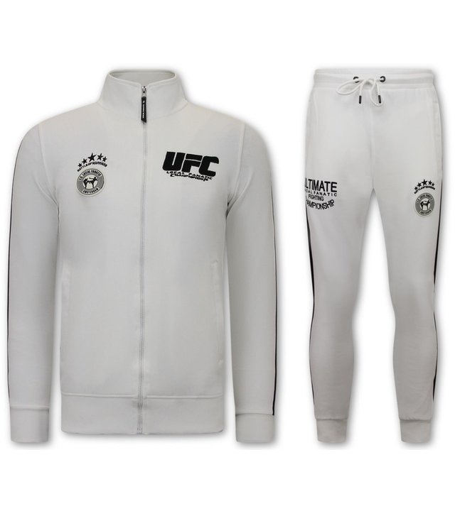 Local Fanatic UFC Jogginganzug Herren - 11-6523W - Weiß