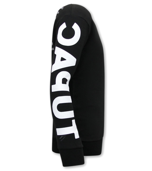 IKAO 2Pac Männer pullover - KS-87 - Schwarz