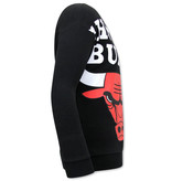 IKAO Chicago Bulls vs Lakers Sweatshirt - Schwarz / Violett