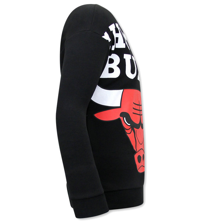 IKAO Chicago Bulls vs Lakers Sweatshirt - Schwarz / Violett