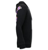 IKAO Oversized Hoodie Lakers - 22090 - Schwarz