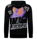 IKAO Lakers Oversized Hoodie - 22108	- Schwarz