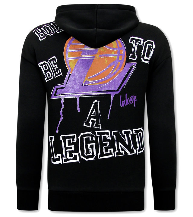 IKAO Lakers Oversized Hoodie - 22108	- Schwarz