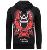 IKAO Squad Game Männer Hoodie - KS-108	- Schwarz