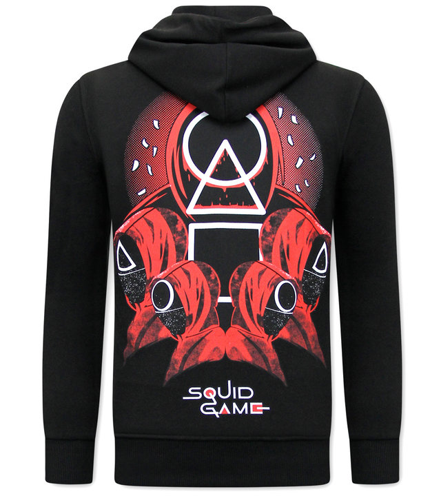 IKAO Squad Game Männer Hoodie - KS-108	- Schwarz