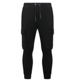 IKAO Designer Jogginganzug Herren - IK-273/274 -PAK - Schwarz