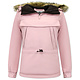 Winterparka Damen Mit Fell Anorak - 8691 - Rosa
