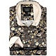 Slim Fit Shirt Bloemen Mannen - 3104 - Grün