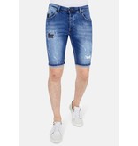 Local Fanatic Shorts Herren Jeans - 1043 - Blau Local Fanatic Shorts Herren Jeans - 1043 - Blau