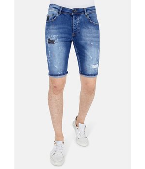 Local Fanatic Shorts Herren Jeans - 1043 - Blau
