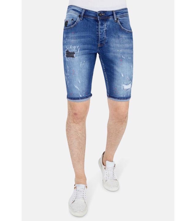 Local Fanatic Shorts Herren Jeans - 1043 - Blau