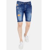 Local Fanatic Stretch Shorts Herren - 1049 - Blau