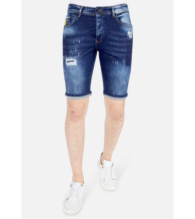 Local Fanatic Kurze Hosen Herren Stretch - 1051 - Blau