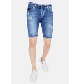 Local Fanatic Shorts Herren Jeans - 1054 - Blau