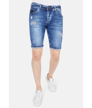 Local Fanatic Shorts Herren Jeans - 1054 - Blau