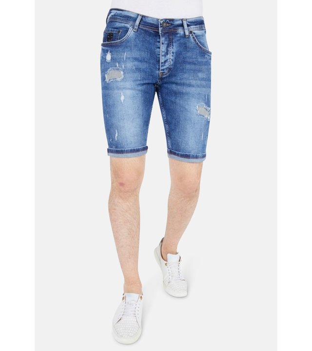 Local Fanatic Shorts Herren Jeans - 1054 - Blau