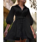 Msn-Collection Blankes Luxuskleid - 2240 - Schwarz Msn-Collection Blankes Luxuskleid - 2240 - Schwarz