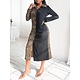 Royal Luxe Kleid mit Tigerdruck - 2275 - Schwarz