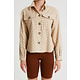 Übergroßes Damenhemd - M34584 - Beige