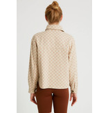 Robin-Collection Übergroßes Damenhemd - M34584 - Beige Robin-Collection Übergroßes Damenhemd - M34584 - Beige