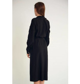 Robin-Collection Leeres langes Damenkleid - M34769 - Schwarz Robin-Collection Leeres langes Damenkleid - M34769 - Schwarz