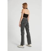 Robin-Collection Basic-Jeans mit hoher Taille - D83578 - Schwarz