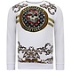 Snake Skull Schöne Pullover - 3674 - Weiß