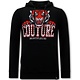 Hoodie Herren Tiger Head - 3679 - Schwarz