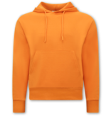 Y-TWO Basic Oversize Hoodies Männer - F2590 - Orange