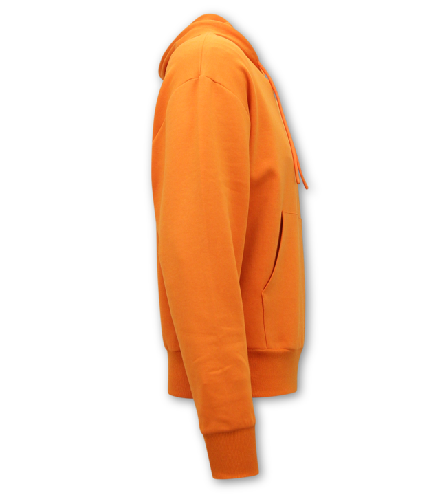 Y-TWO Basic Oversize Hoodies Männer - F2590 - Orange