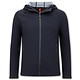Herren Sommerjacke kurz Mit Kapuze - 7903 - Blau