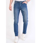 True Rise Regular Fit Jeans Hosen Herren - DP27-NW - Blau