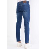True Rise Regular Stretch Herren Hosen - DP31-NW - Blau