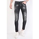 Jeans Hosen Slim Fit Herren - 1055 - Grau