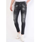 Local Fanatic Jeans Hosen Slim Fit Herren - 1055 - Grau