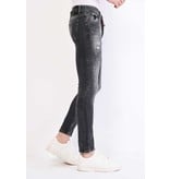 Local Fanatic Jeans Hosen Slim Fit Herren - 1055 - Grau