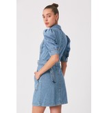 Robin-Collection Denim Jeanskleid - D'86179 - Blau